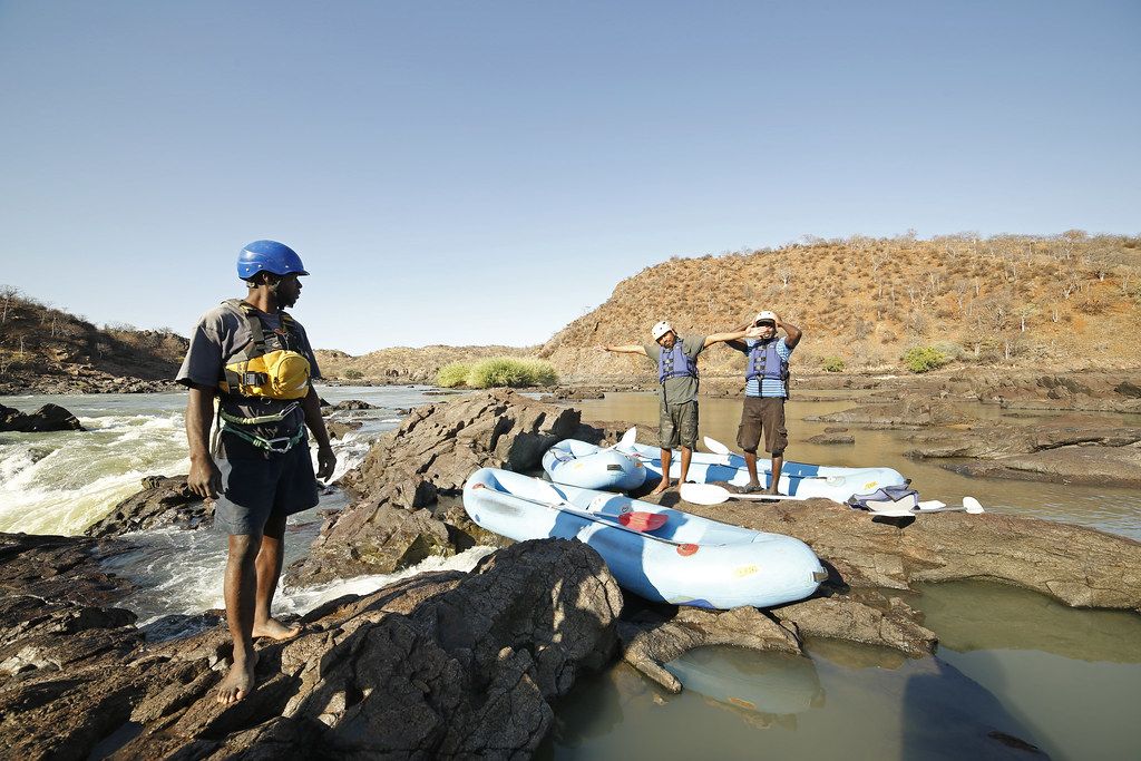 Kaokoveld Kunene river safari