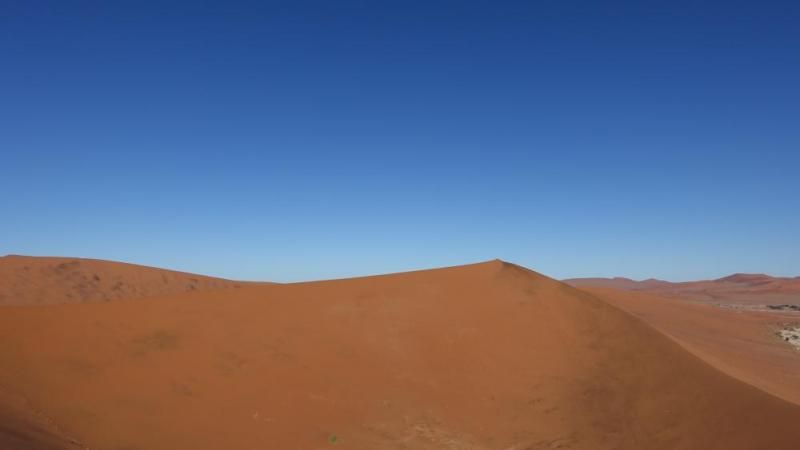 Kamm einer Düne in Sossusvlei