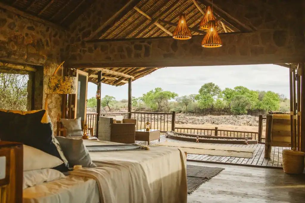 Ruaha River Lodge room view