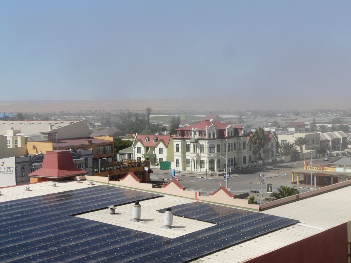 Swakopmund aerial view