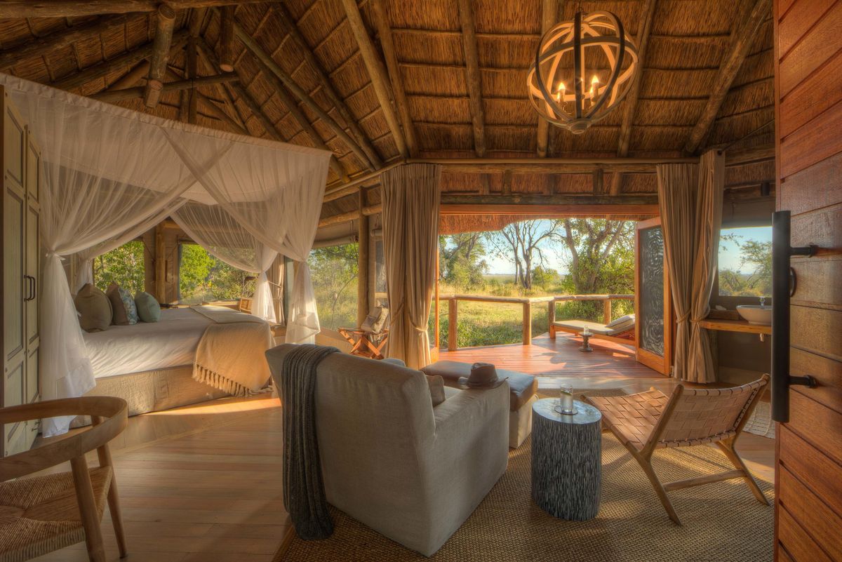 Camp Moremi room view