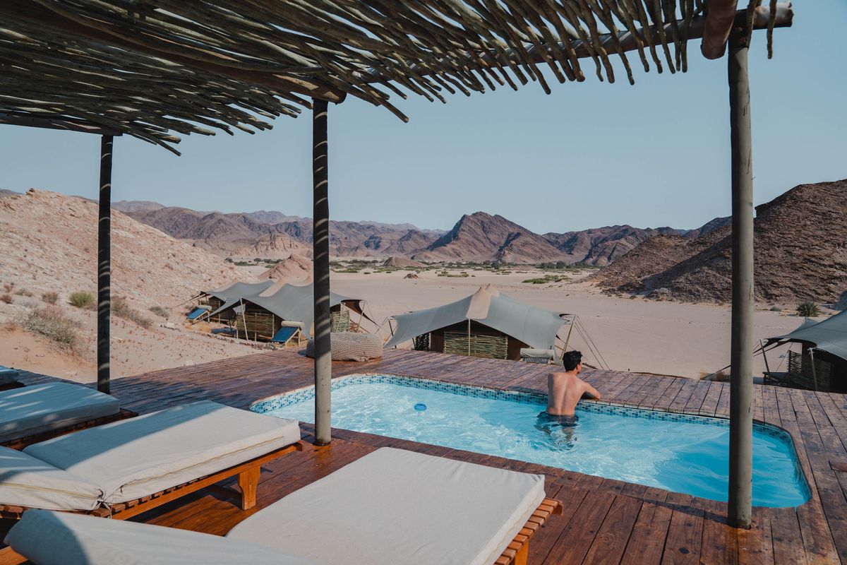 Hoanib Valley Camp pool