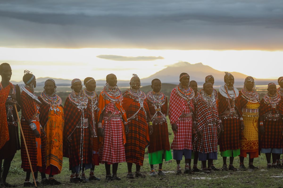 Amboseli Massai people