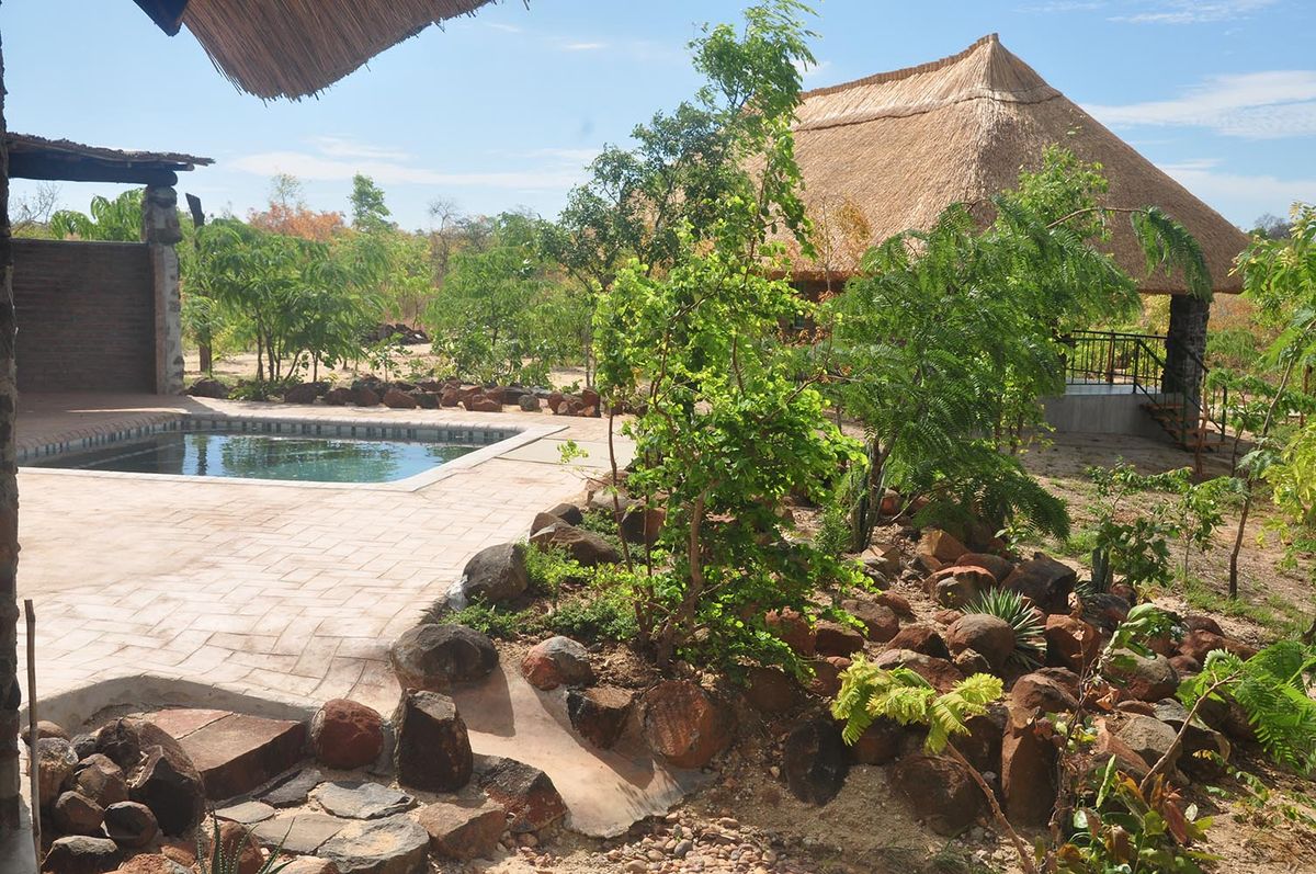 Rafiki Safari Camp pool area