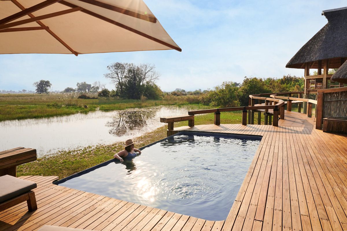 Camp Okavango pool