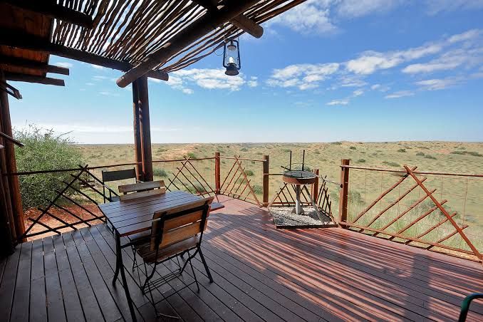 Kalahari Tented Camp terrace view