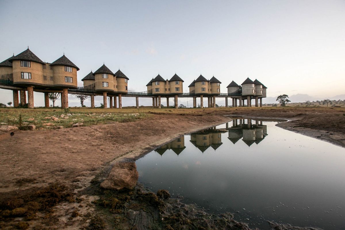 Salt Lick Safari Lodge waterhole