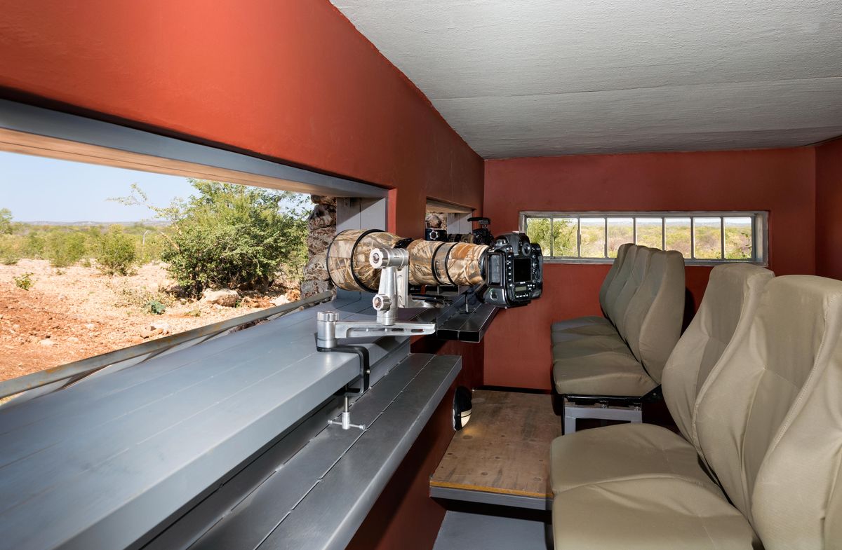 Ongava Lodge hide