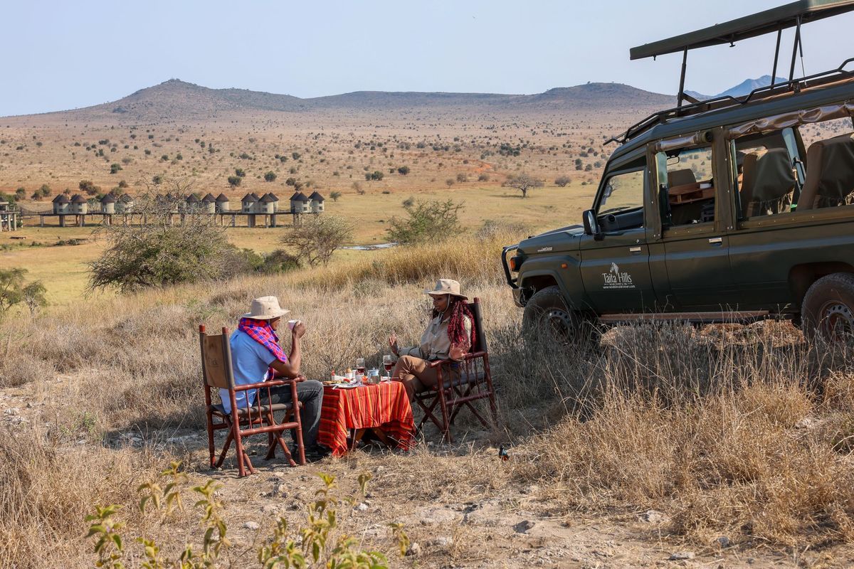 Taita Hills bush picknick