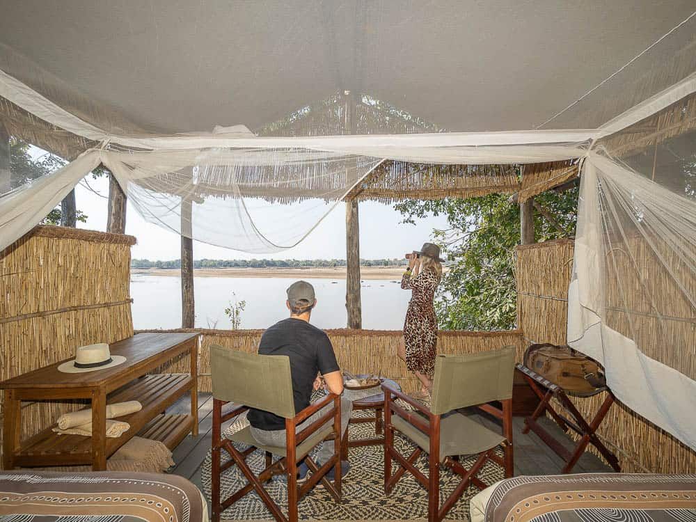 Island Bush Camp view
