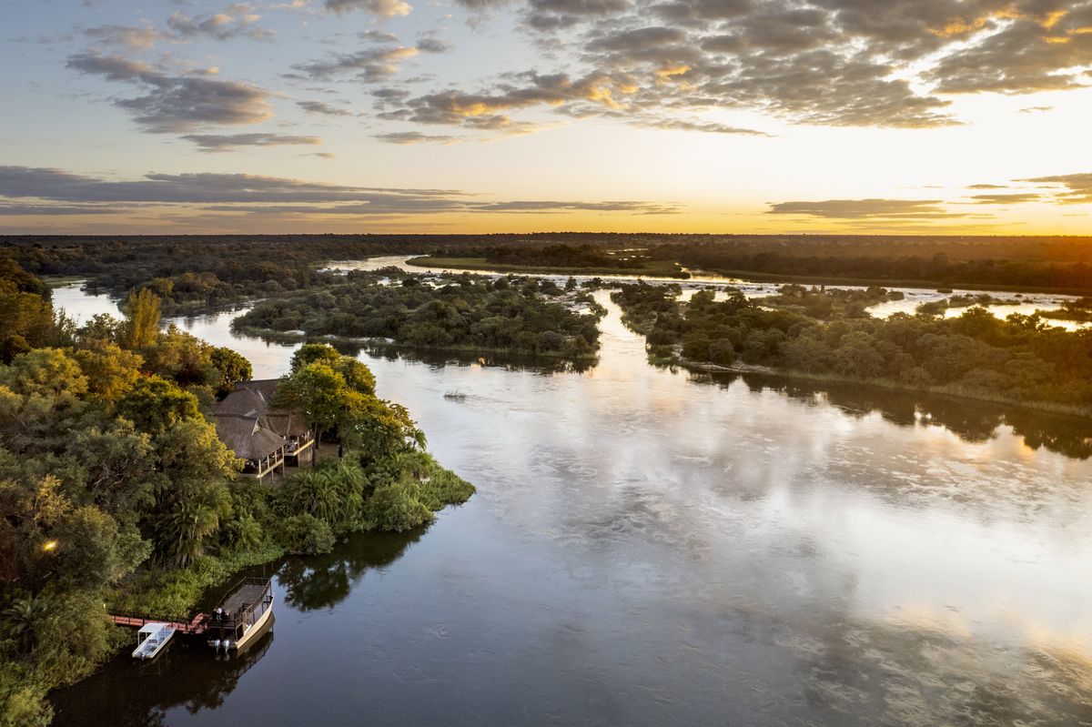 Divava Okavango aerial view