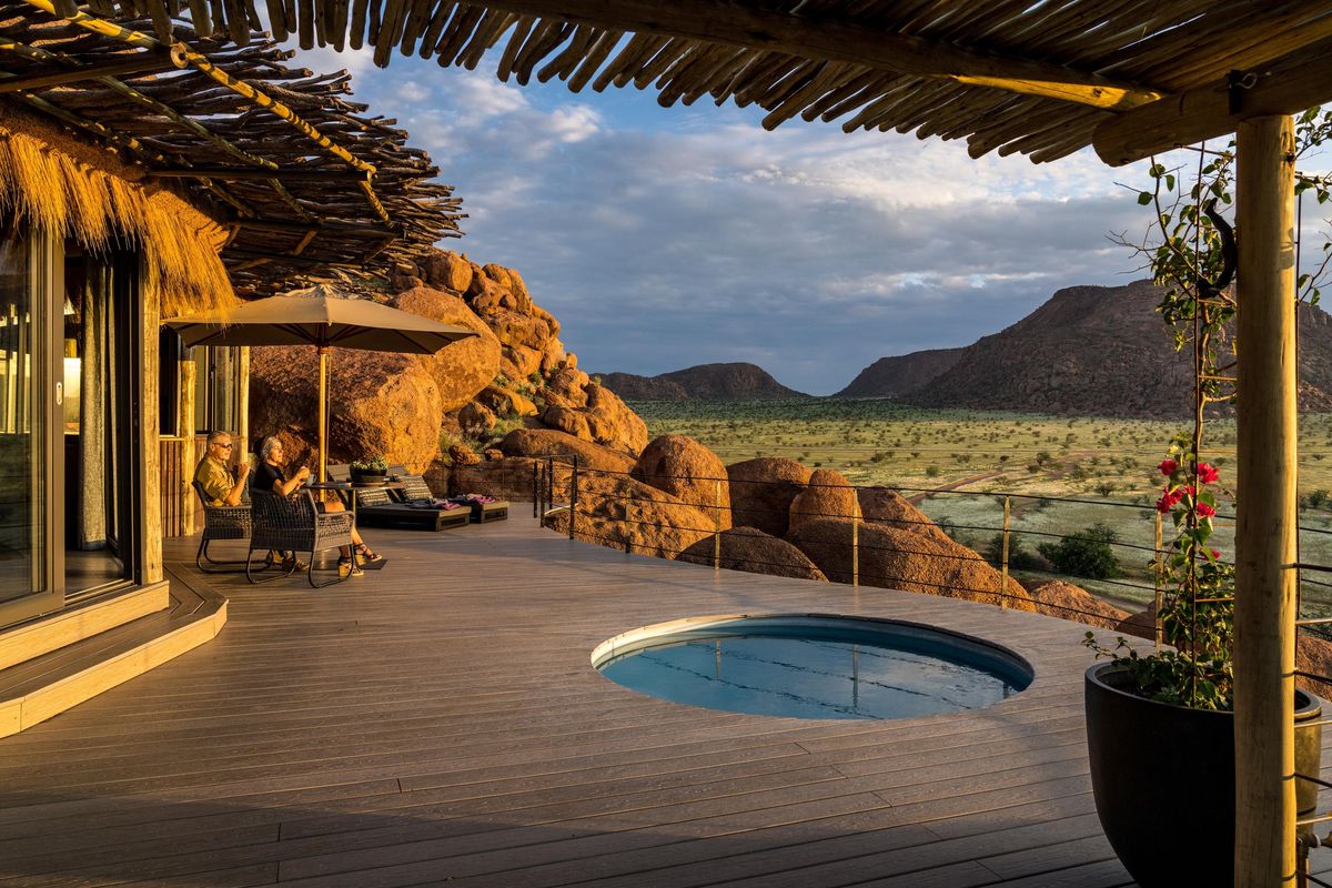 Camp Kipwe suite pool deck