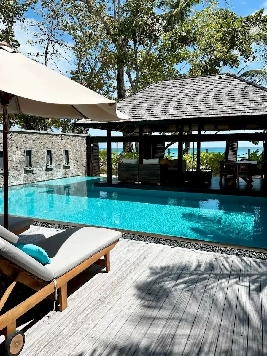 Story Seychelles beach pool villa