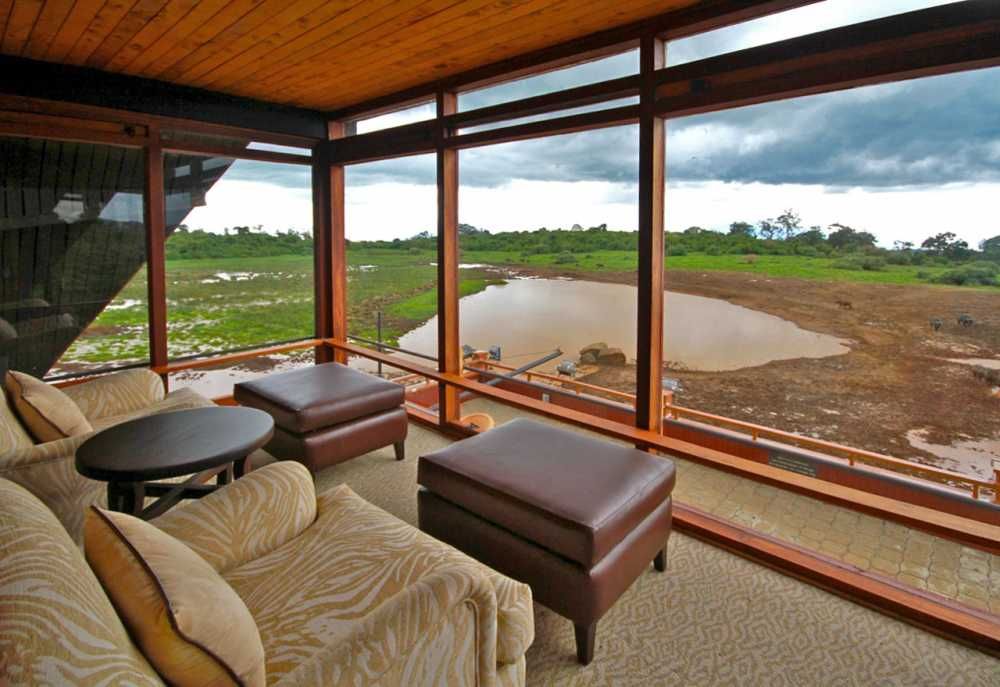 The Ark Lodge view room