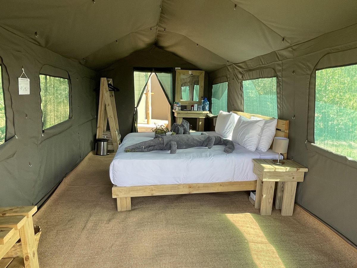 Great Tsau Hill tent interior 1