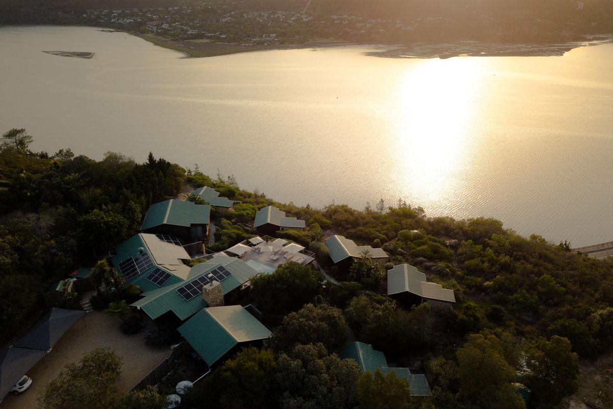 The Elephant Hyde of Knysna aerial view