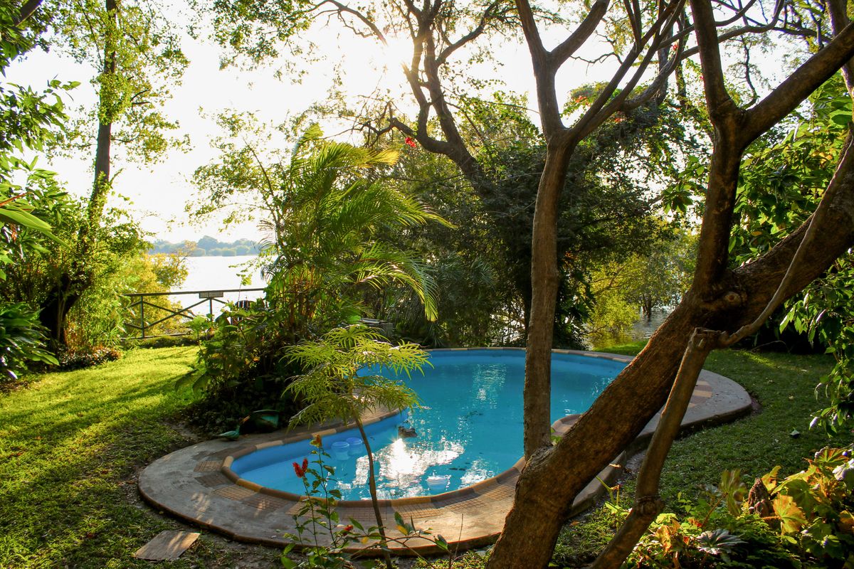 Caprivi River Lodge pool