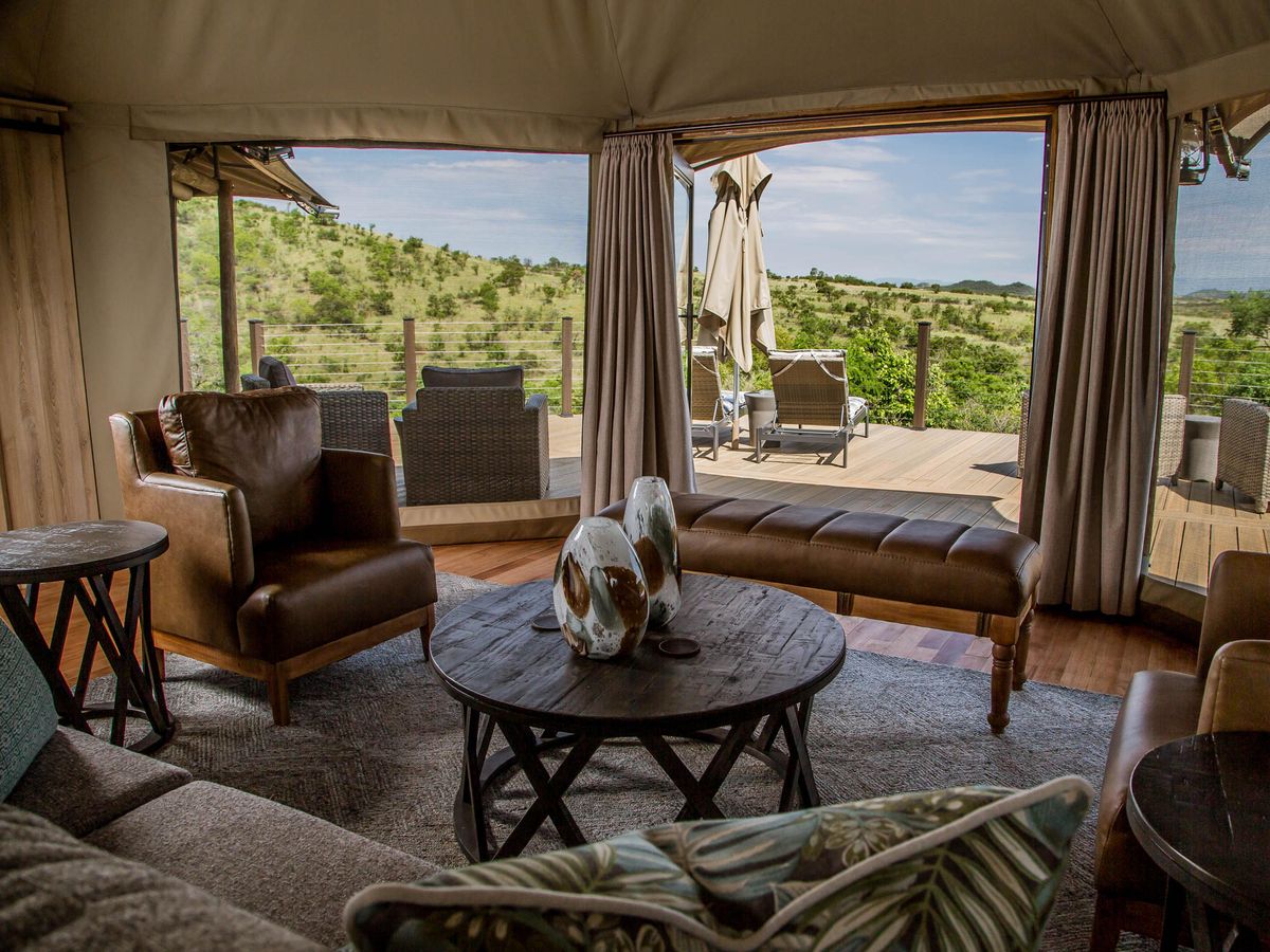 Nkomazi tent view