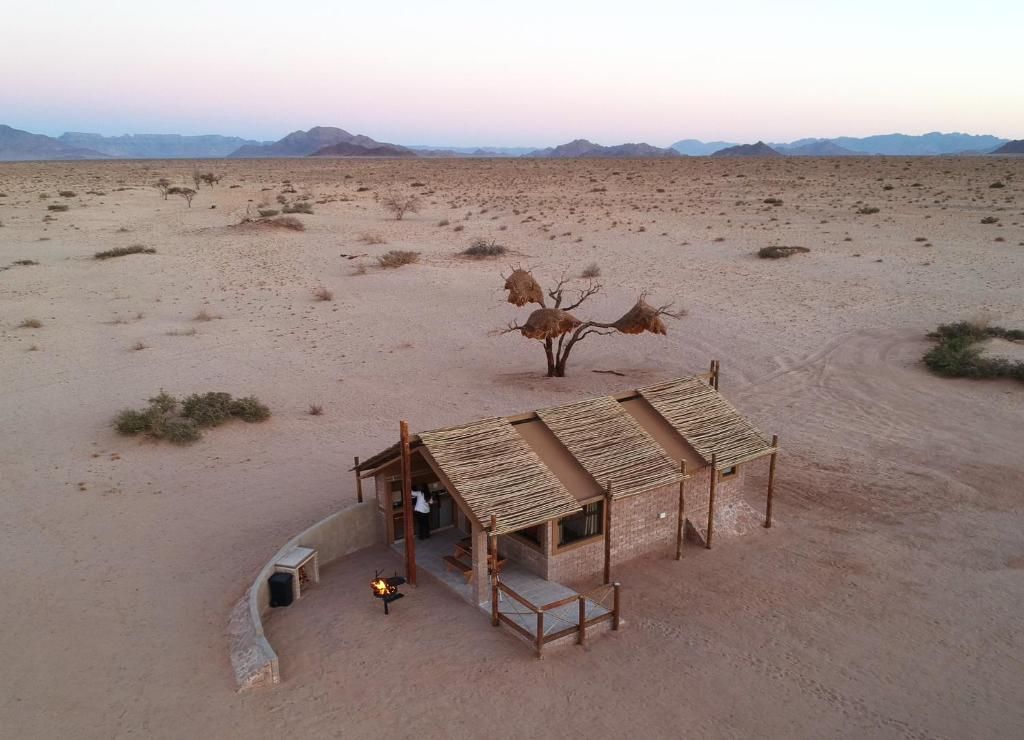 Desert Camp aerial view