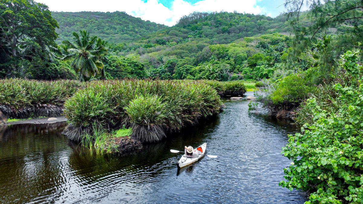 Seychelles Mahe kajaking