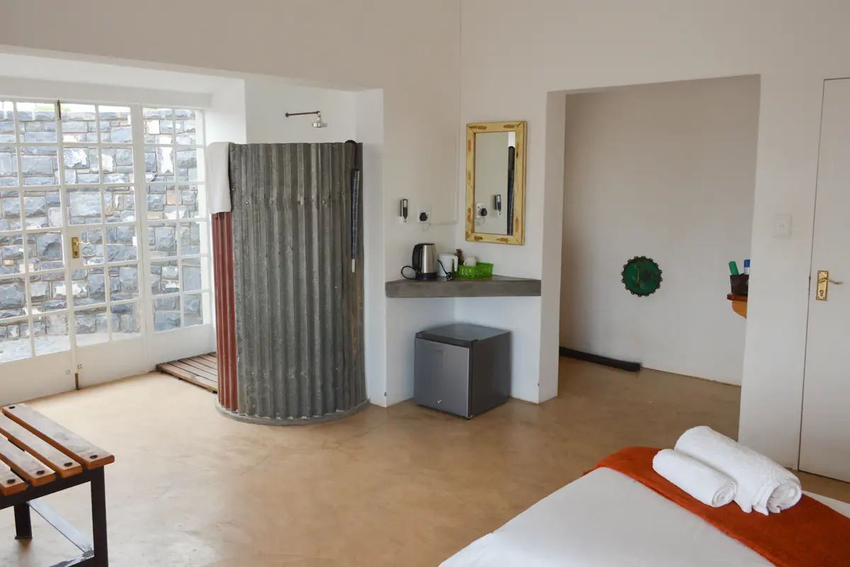 Alte Kalköfen Lodge shower