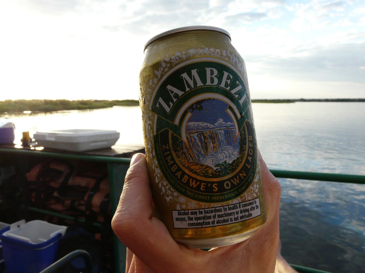 Vic Falls Zambezi beer