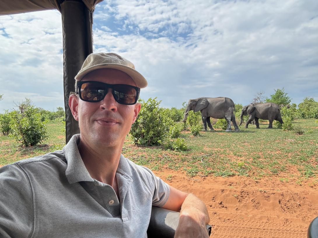 Dirk in Botswana