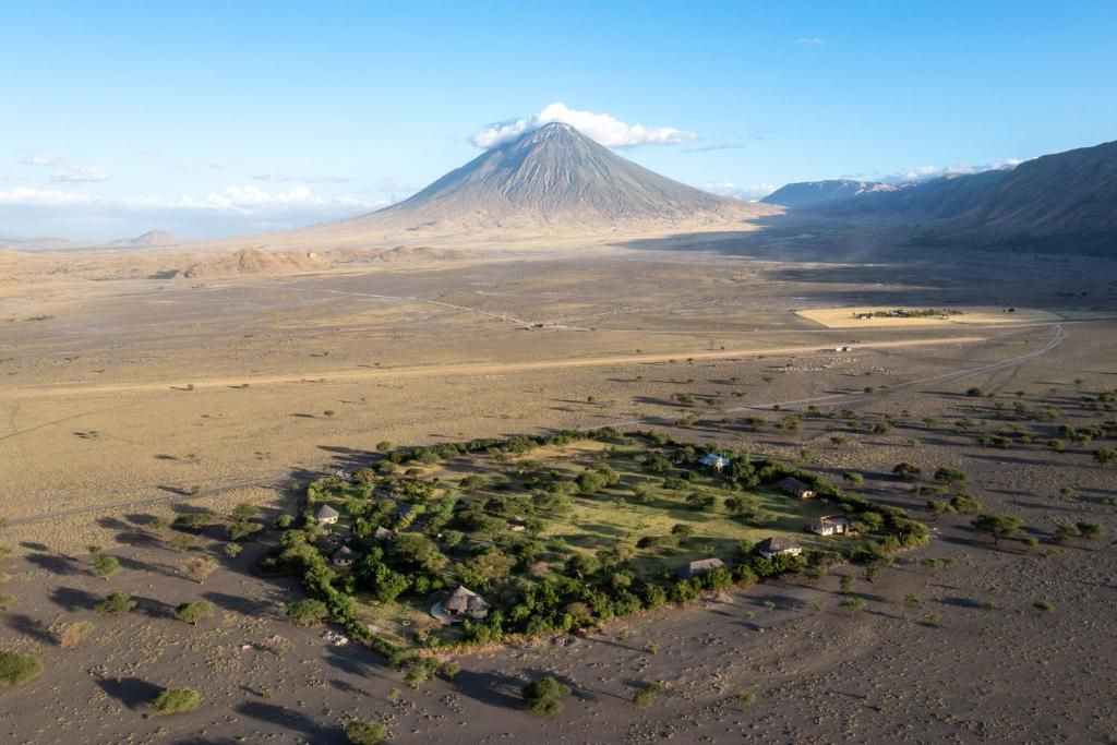 Maasai Giraffe Eco Lodge aerial view