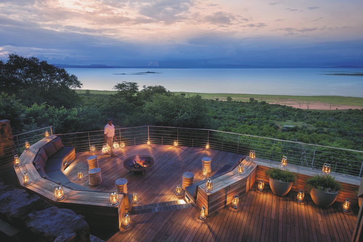 Bumi Hills fireplace