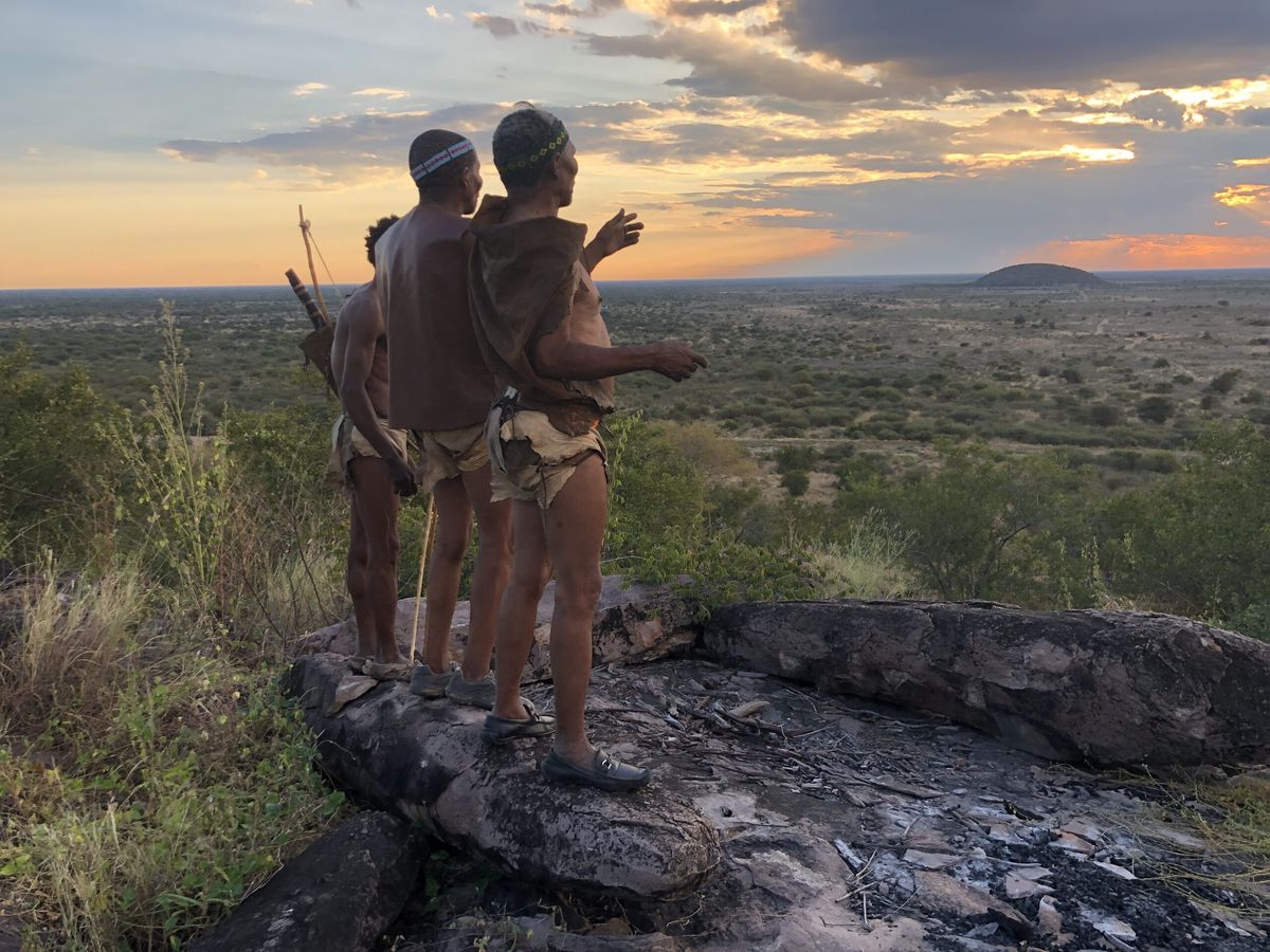 Great Tsau Hill bushmen view