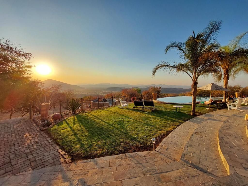 Opuwo Country Lodge pool view