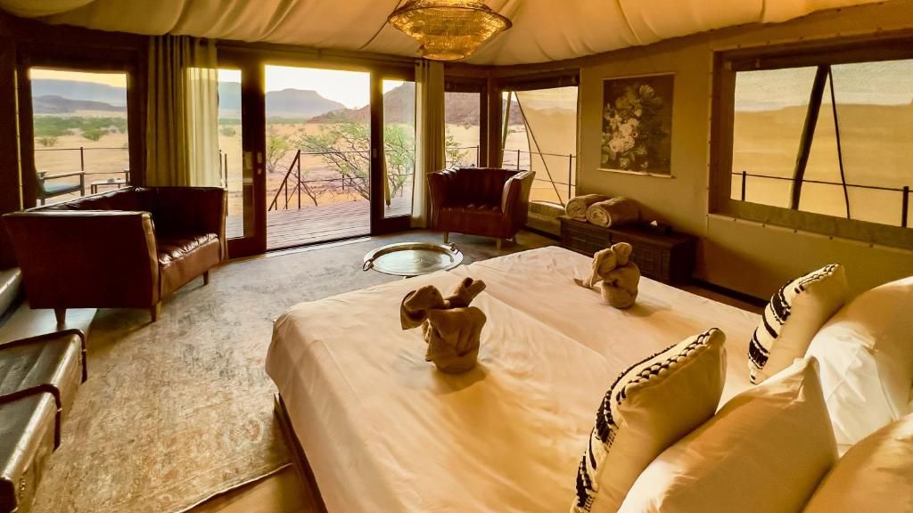 Twyfelfontein Adventure Camp premium tent view