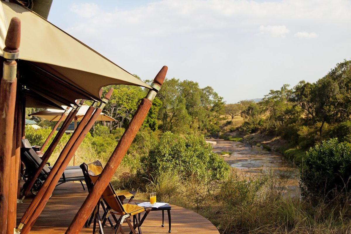Elewana Sand River terrace