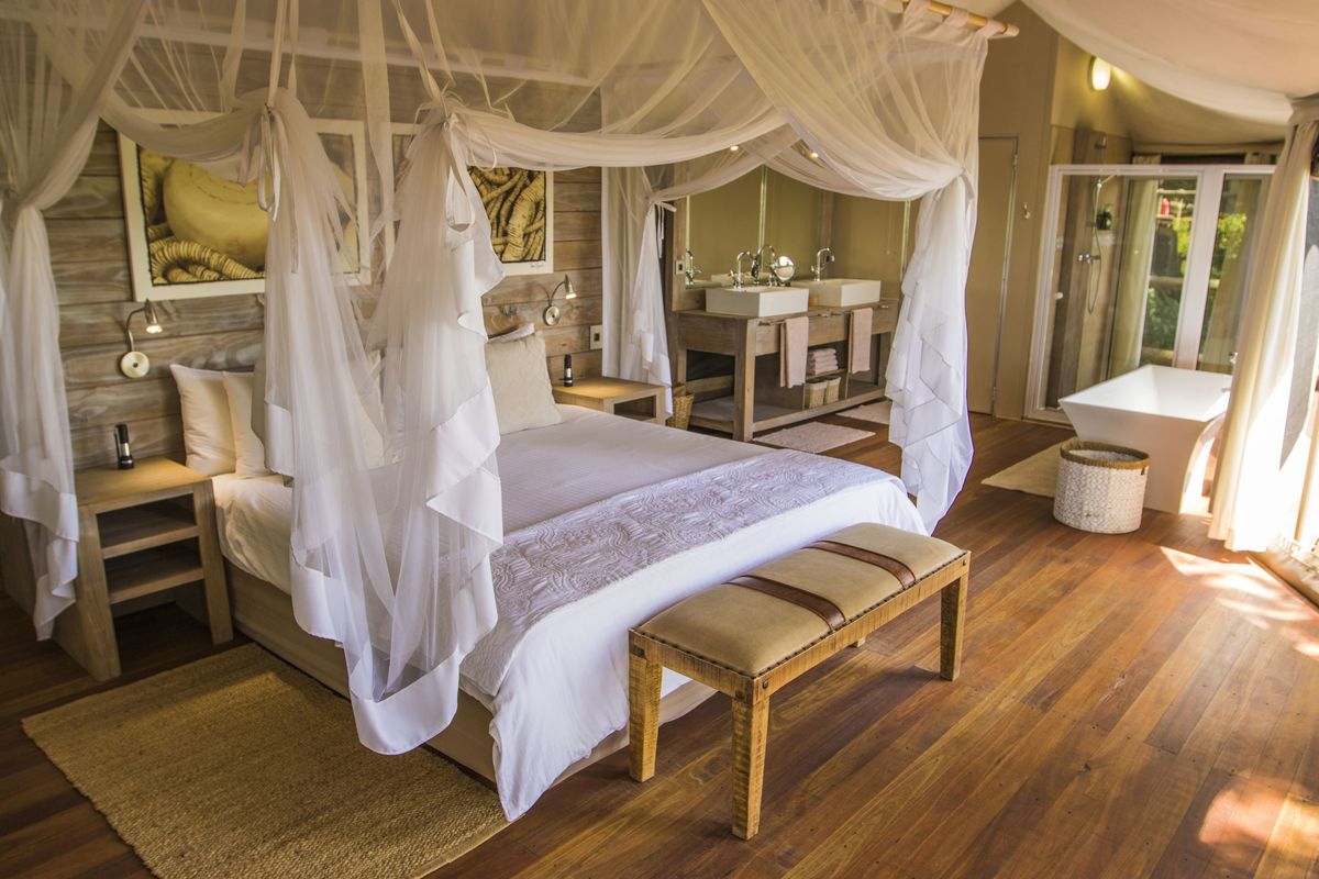 Nambwa Tented Lodge room