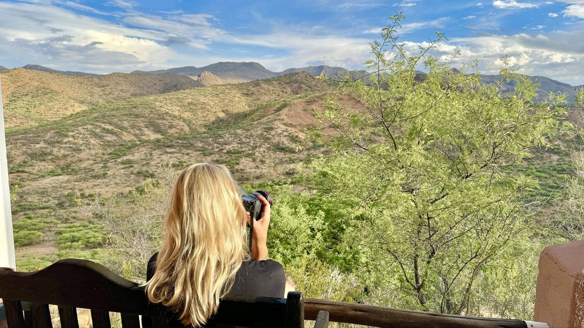 River Crossing Lodge - Blick aus dem Zimmer