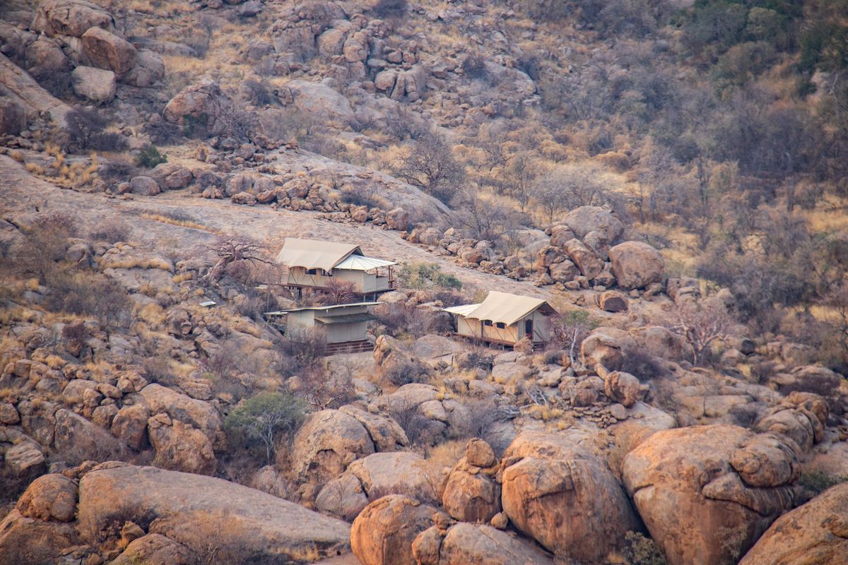 Ondundu Safari Lodge aerial view