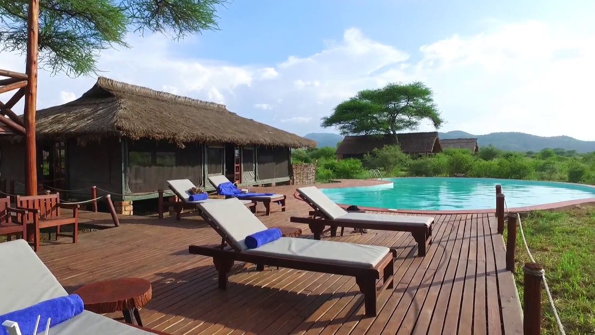 Tarangire Simba Lodge pool