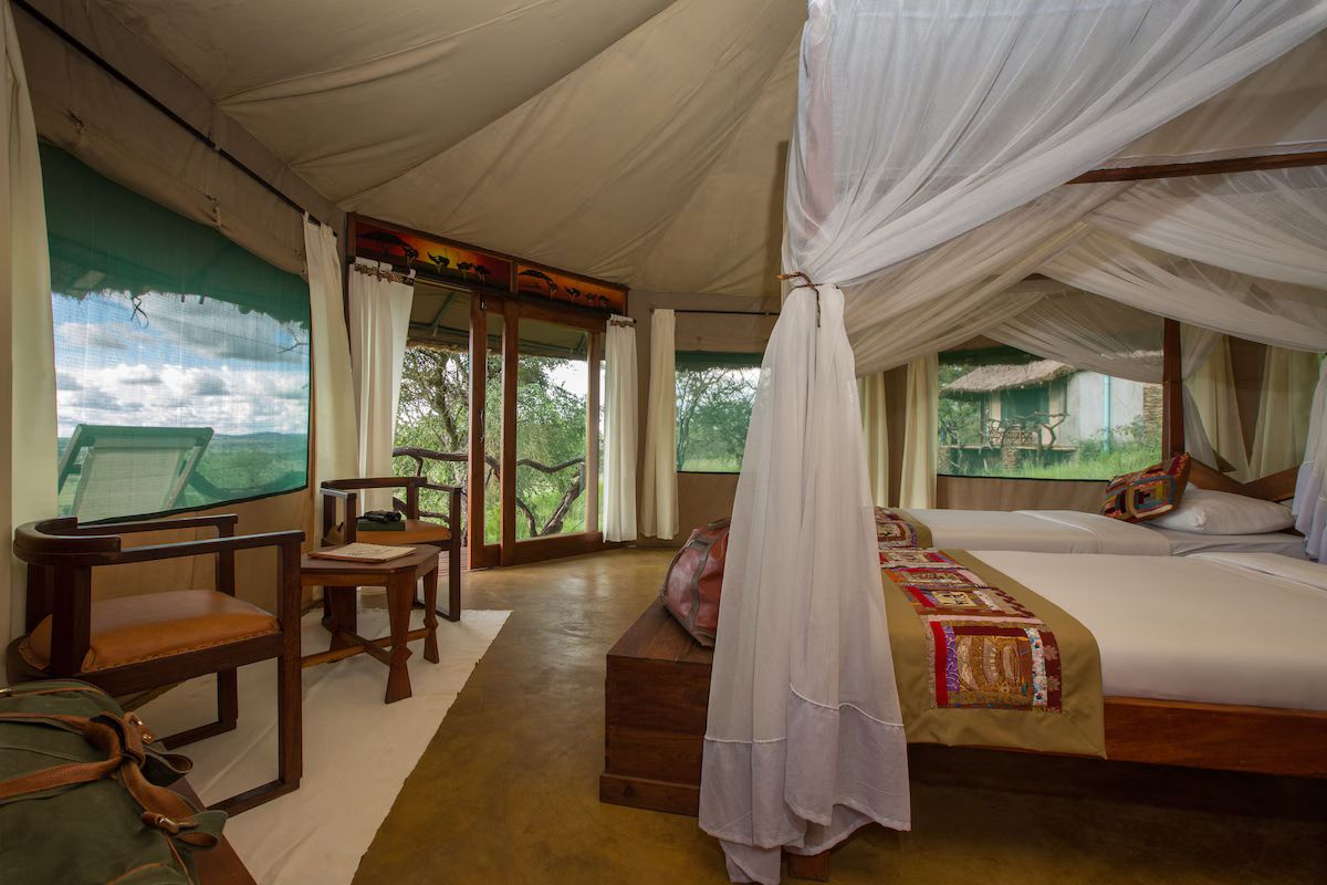 Serengeti Simba Lodge twin