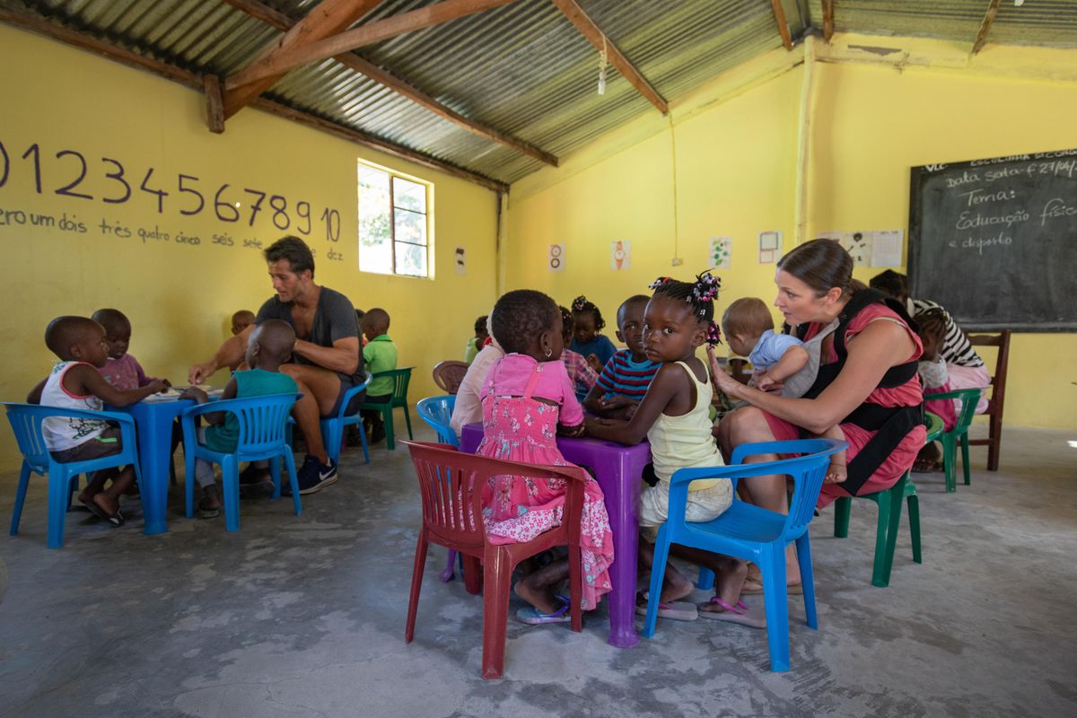 Vilanculos school visit