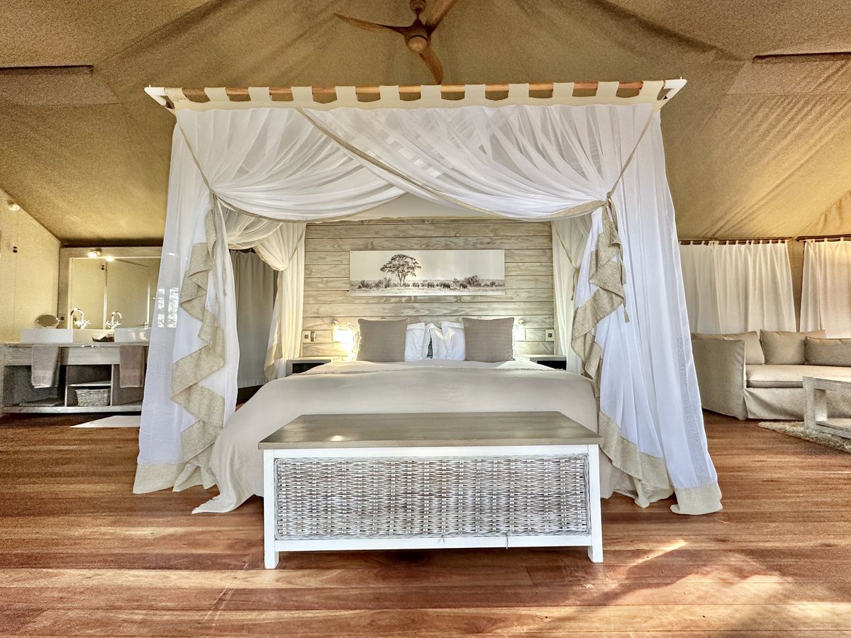 Nambwa Tented Lodge bedroom