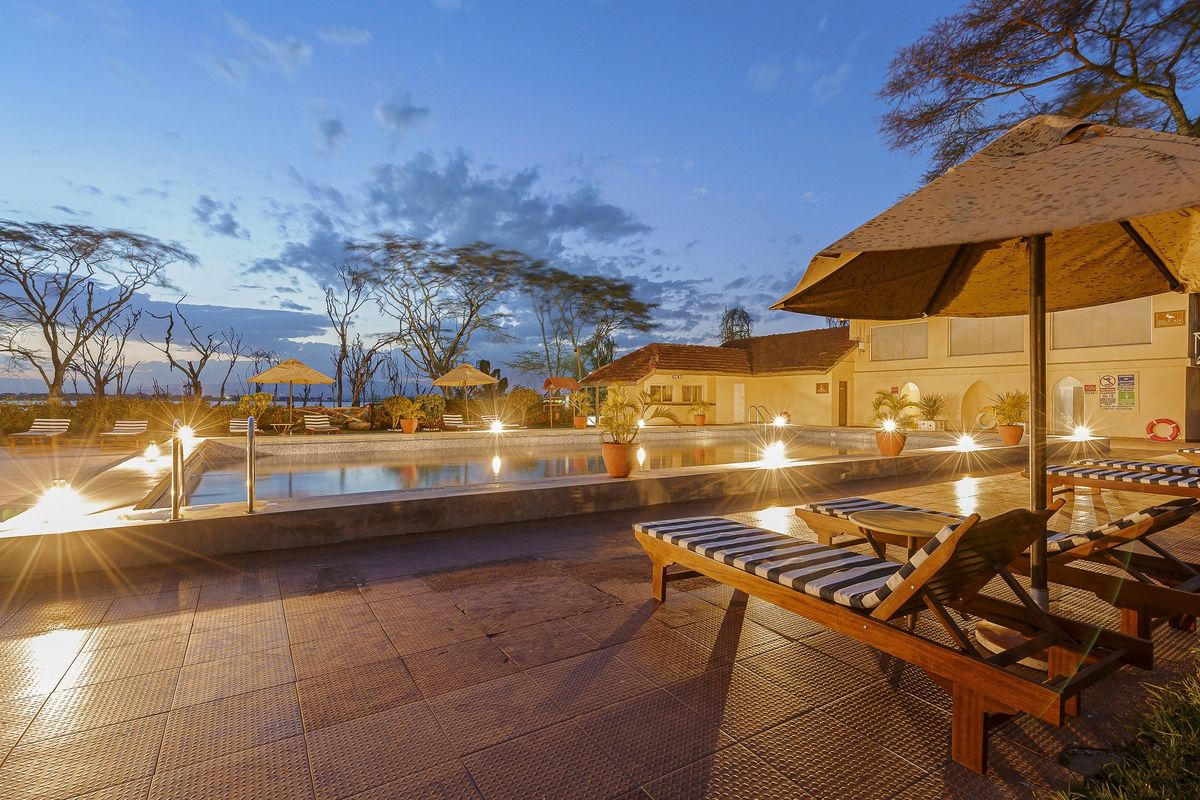 Lake Naivasha Country Club pool