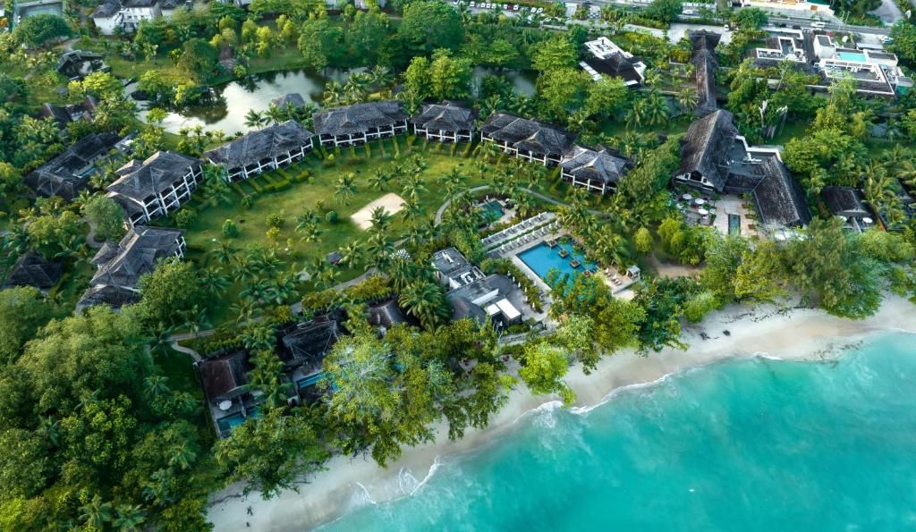Story Seychelles aerial view