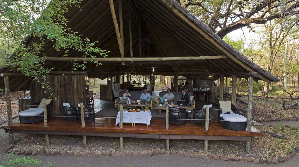 Mashatu Tented Camp communal area
