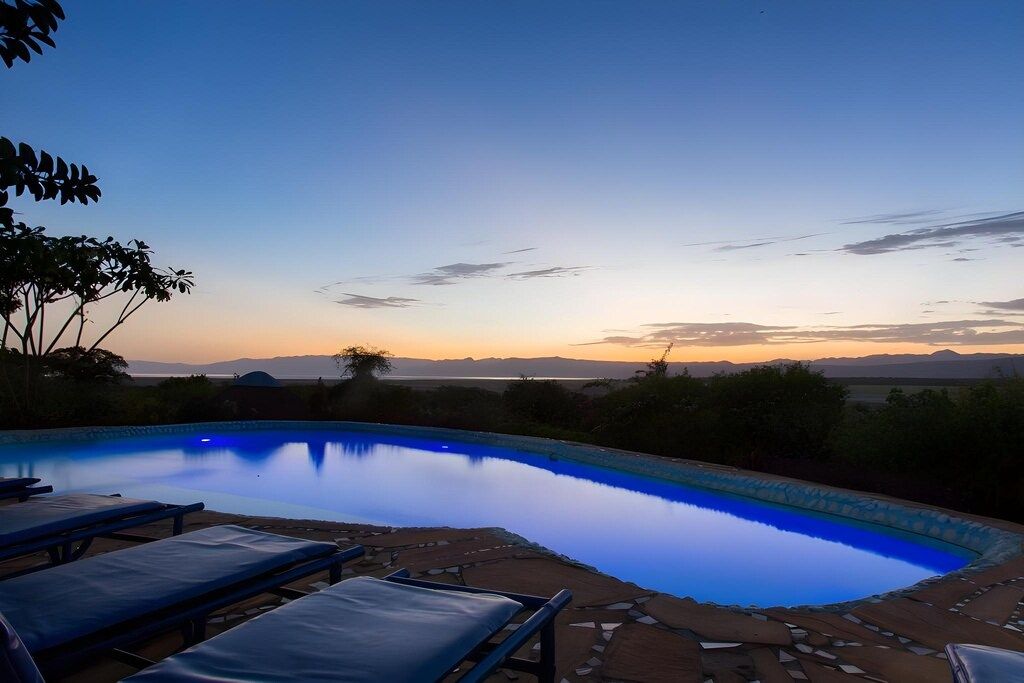 Manyara Wildlife Safari Camp pool