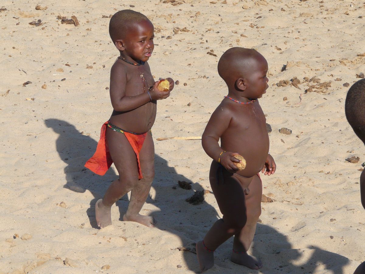 Kaokoveld Himba kids