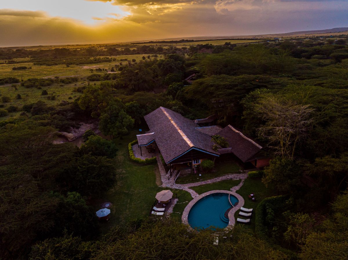 Tipilikwani Mara Camp aerial view
