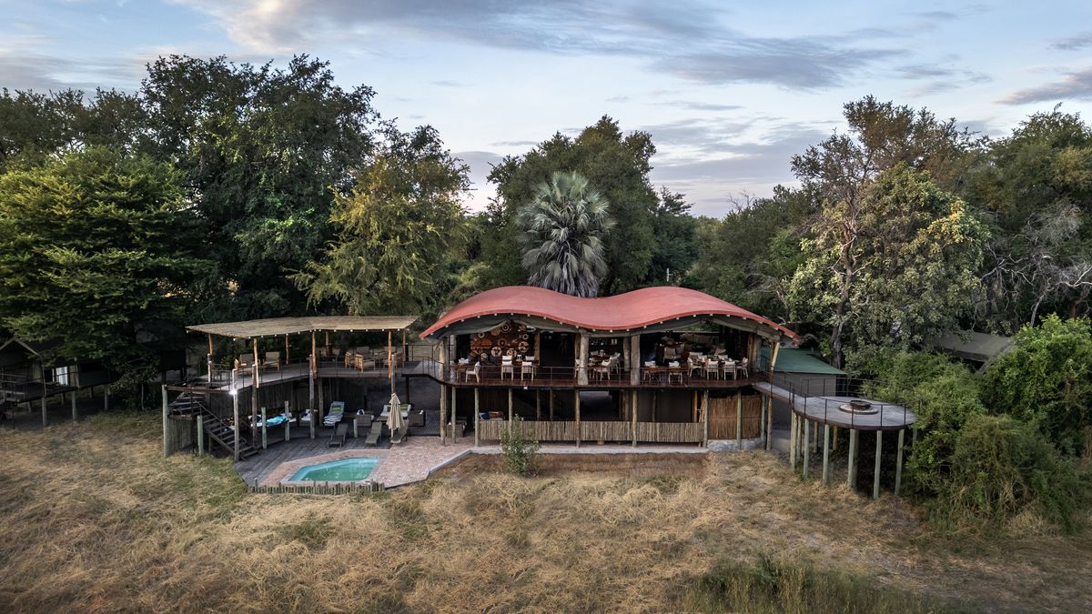 Nkasa Lupala Tented Lodge main building