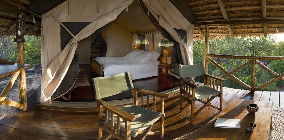 Maweninga tent veranda
