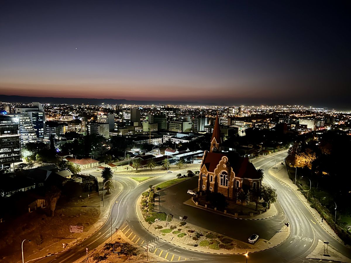 Windhoek by night