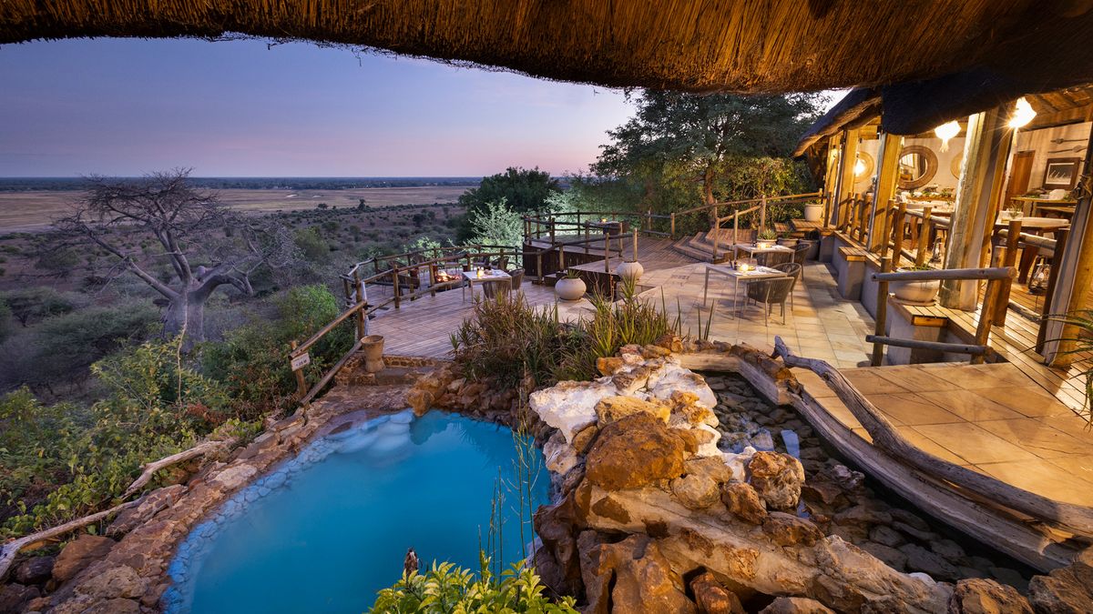 Ngoma Safari Lodge pool view